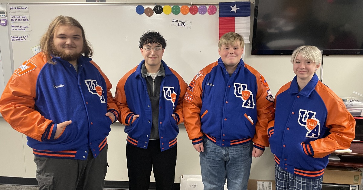 Students earn letter jackets